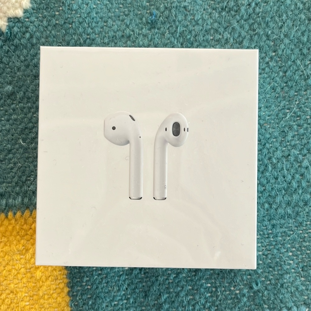 AirPods - still sealed in box